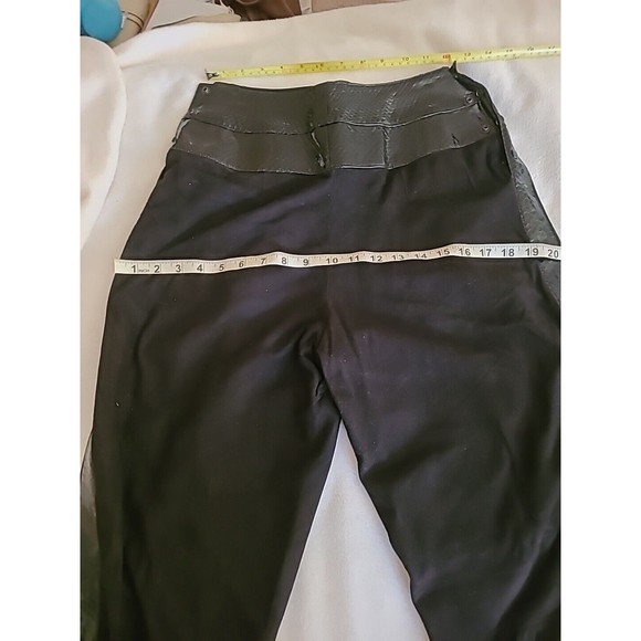 ONE-OF-A-KIND  hand-made SUEDE SNAKESKIN  Rhinestone, ladies TUXEDO S BLACK - Picture 9 of 16